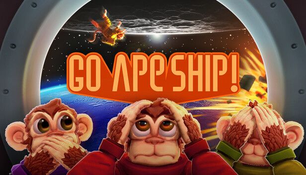 دانلود بازی Go Ape Ship! v1.1.1 (میمون‌های فضانورد!) برای اندروید