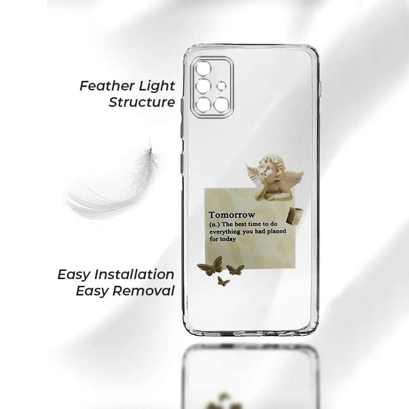 کاور شفاف طرحدار گوشی سامسونگ Samsung A51