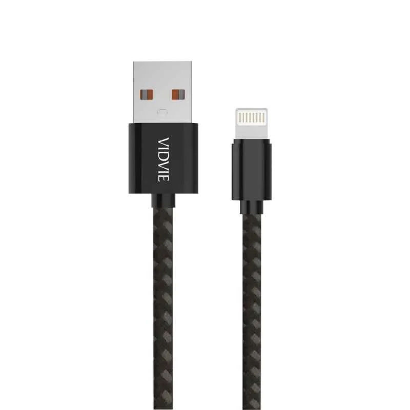 کابل شارژ 30cm لایتنینگ (آیفونی) VIDVIE CB441i