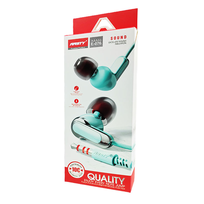 هندزفری سیم‌دار ANSTY E-076