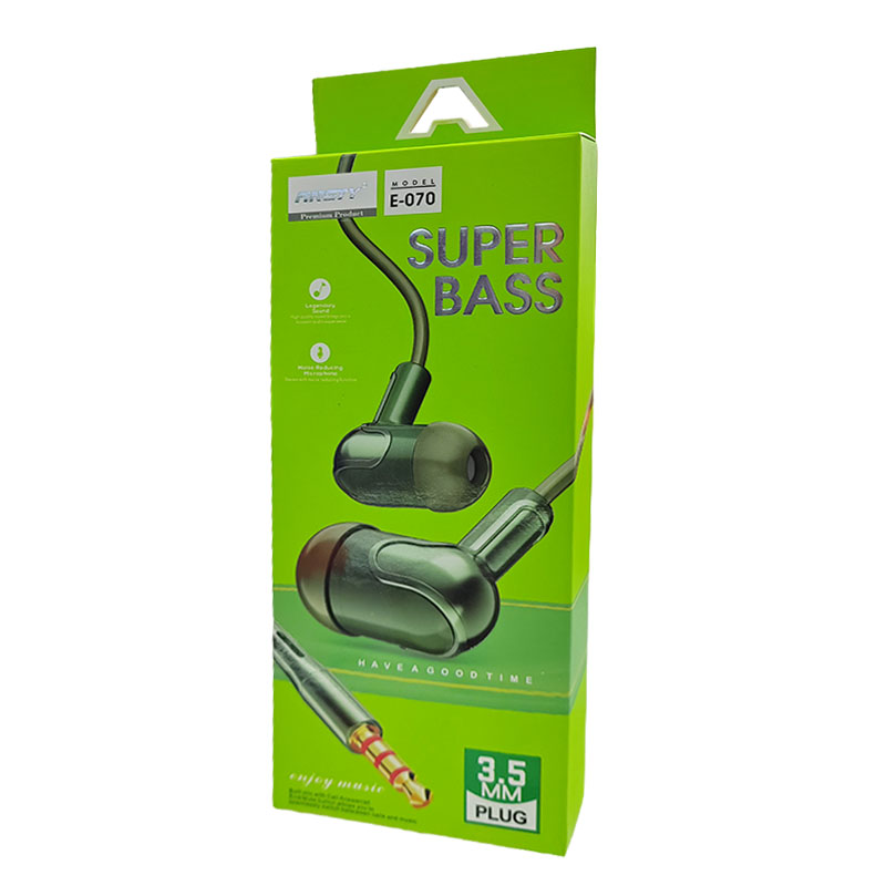 هندزفری سیم‌دار ANSTY E-070