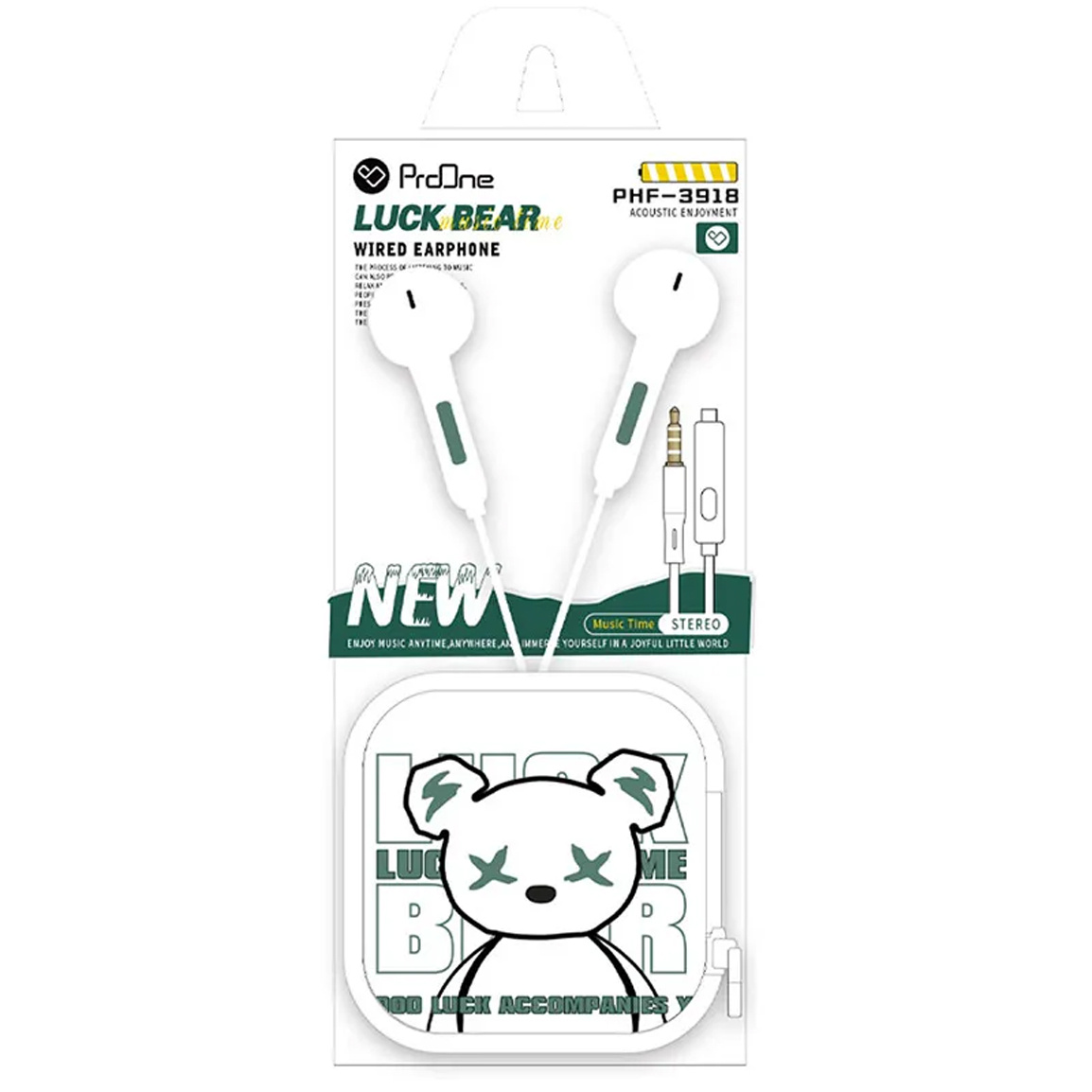 هندزفری سیم‌دار ProOne PHF3918 همراه با کیف